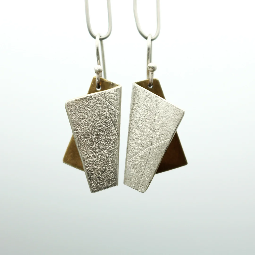 Origami Texture Earrings