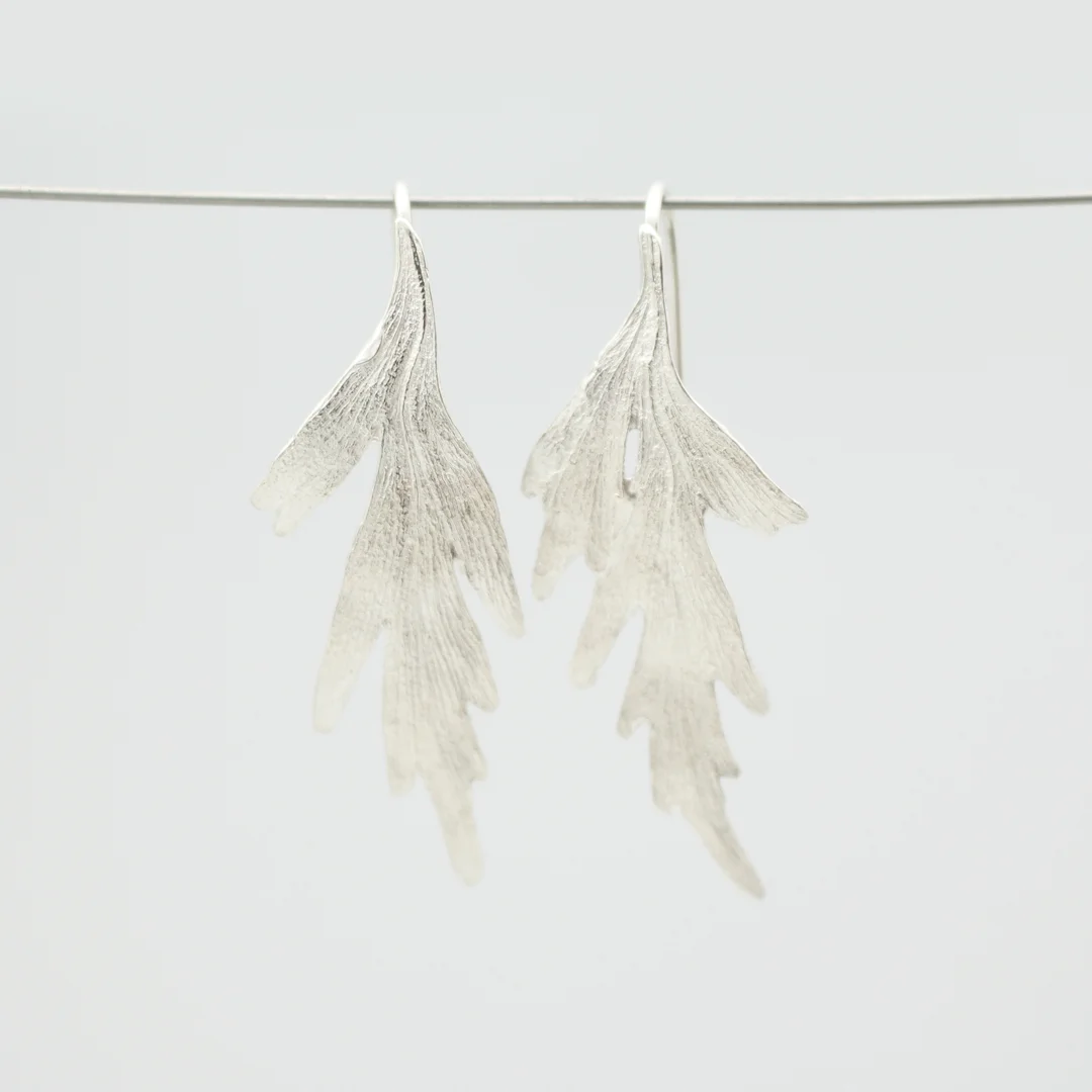 Tanekaha Leaf Earrings