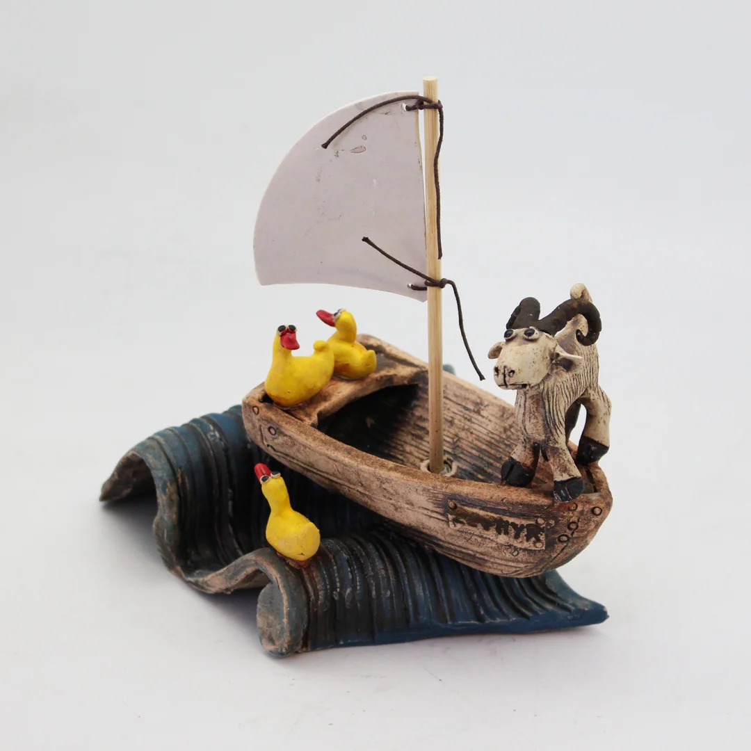Goat in a Boat