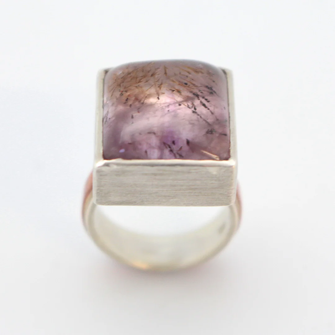 Rusted Quartz Ring