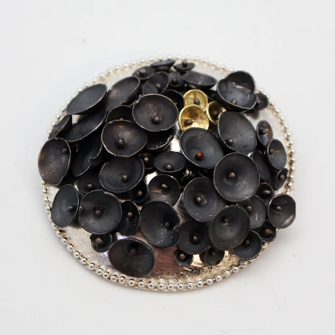 Diatom Cup Brooch