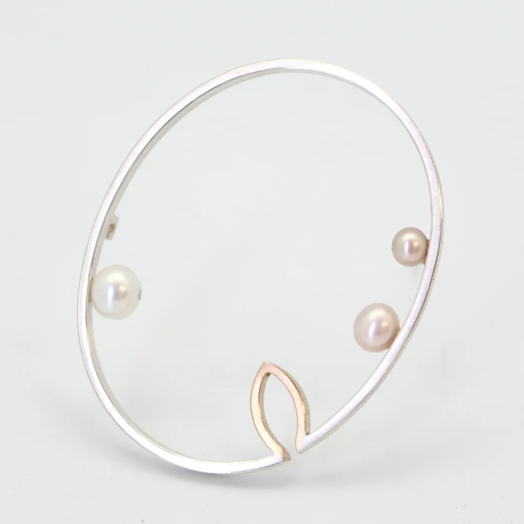 Oval Interlude Brooch