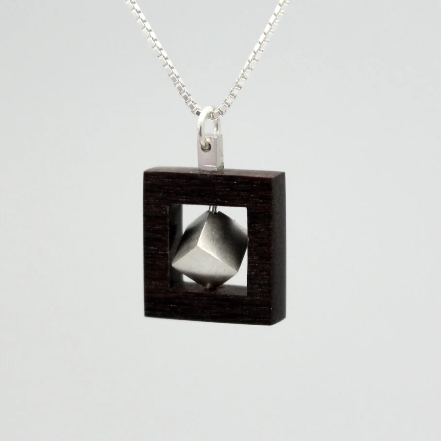 Trapped in a Box Pendant