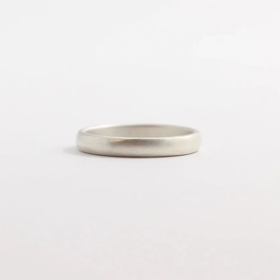 Beach White Gold Ring