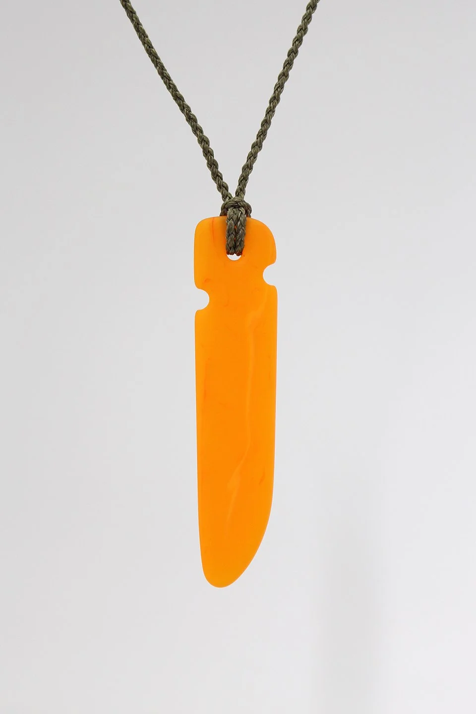 Orange Bird pendant