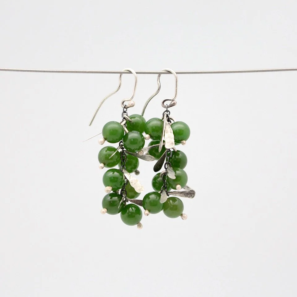 Pounamu Coprosma Earrings