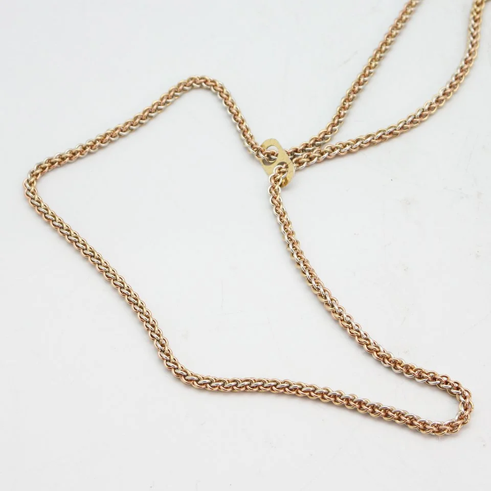 Goldfilled Argentium Necklace 78cm