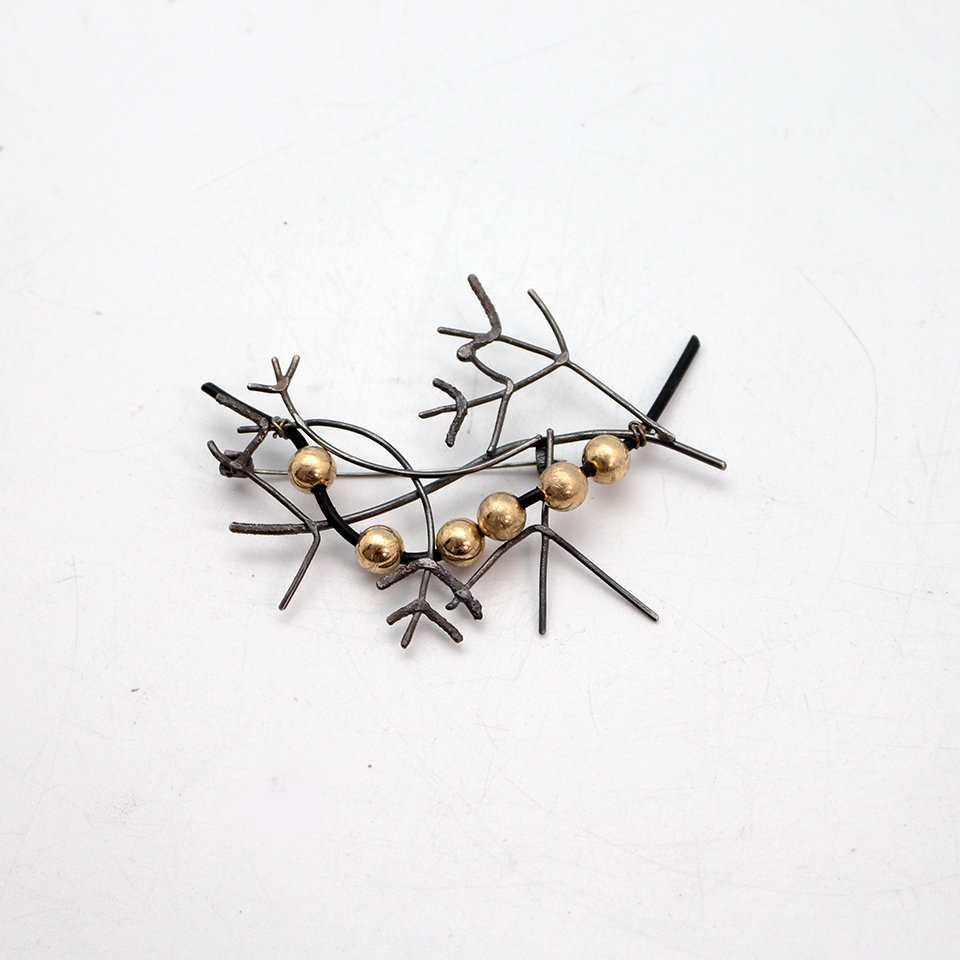 Seaweed Brooch