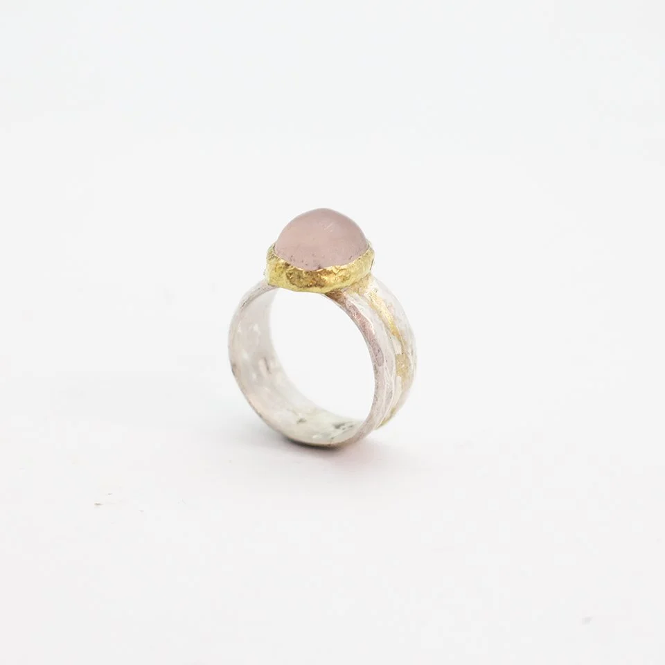 Rose Quartz Ring