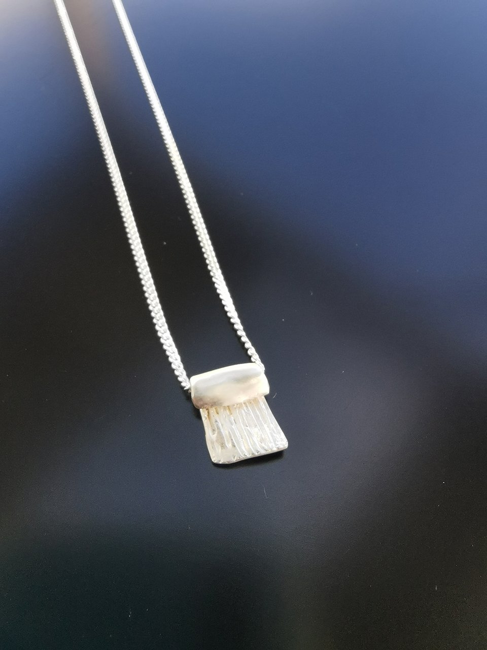 Silver Scale pendant