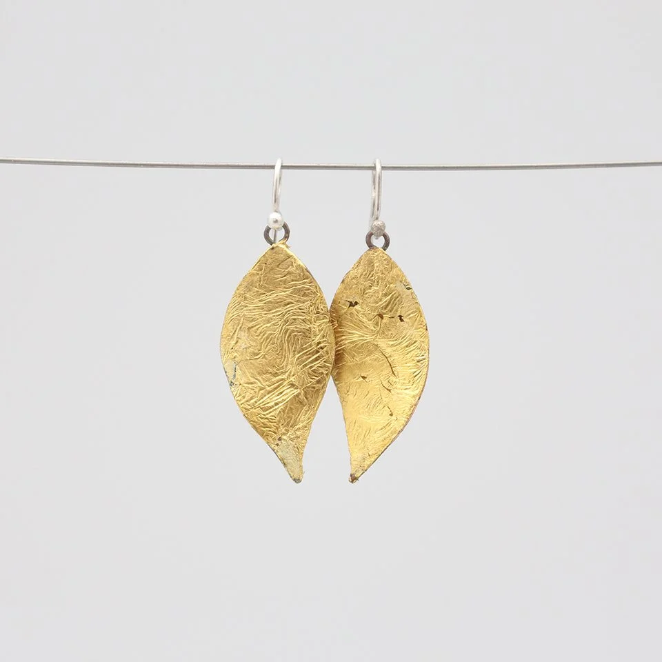 Leaf earrings