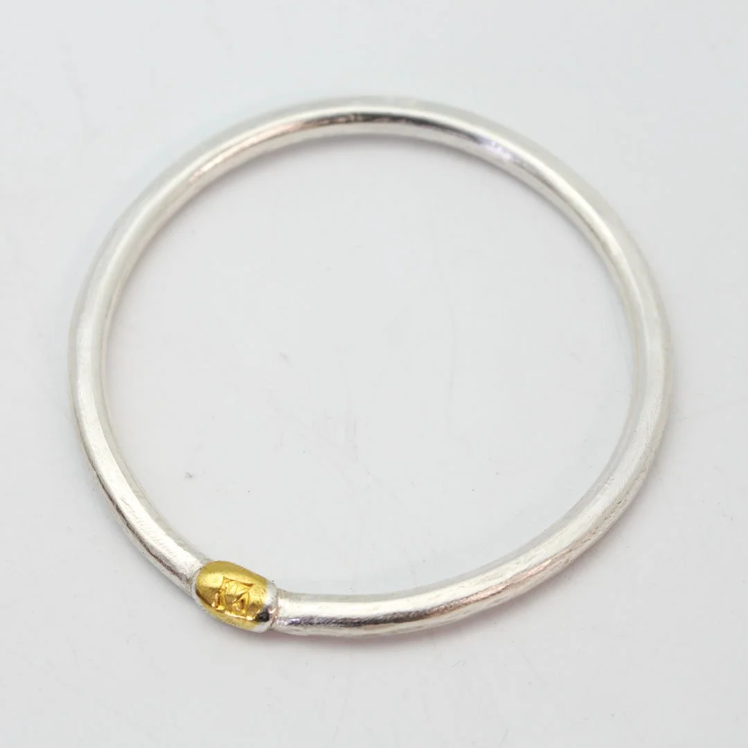 Stamped Bangle