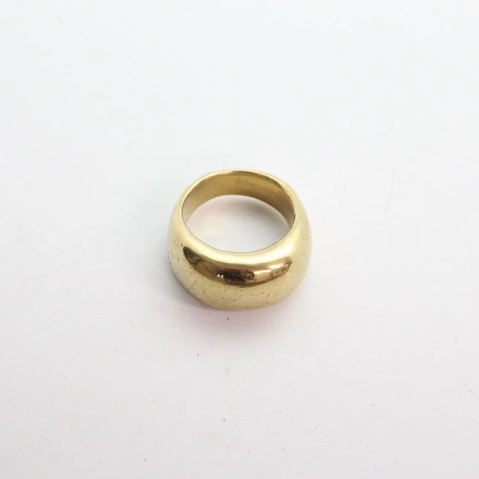 Brass Dome Ring