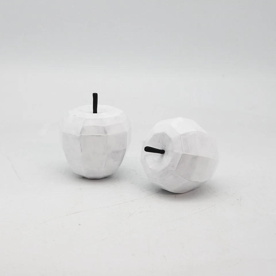 Nonagon Apple - White