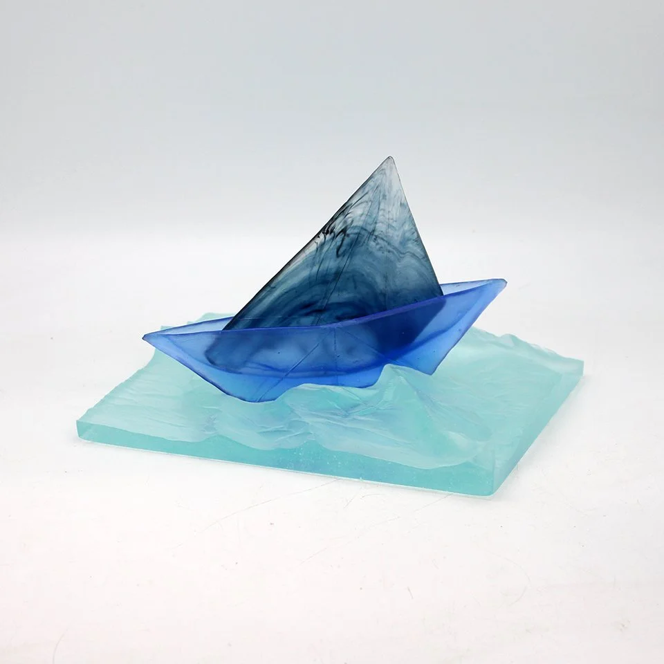 Sailboat in a Stormy Sea