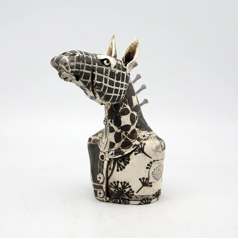 Zebra Bust
