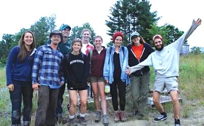 MEHO Crew with Wolfe Neck's Farm Teen Ag group