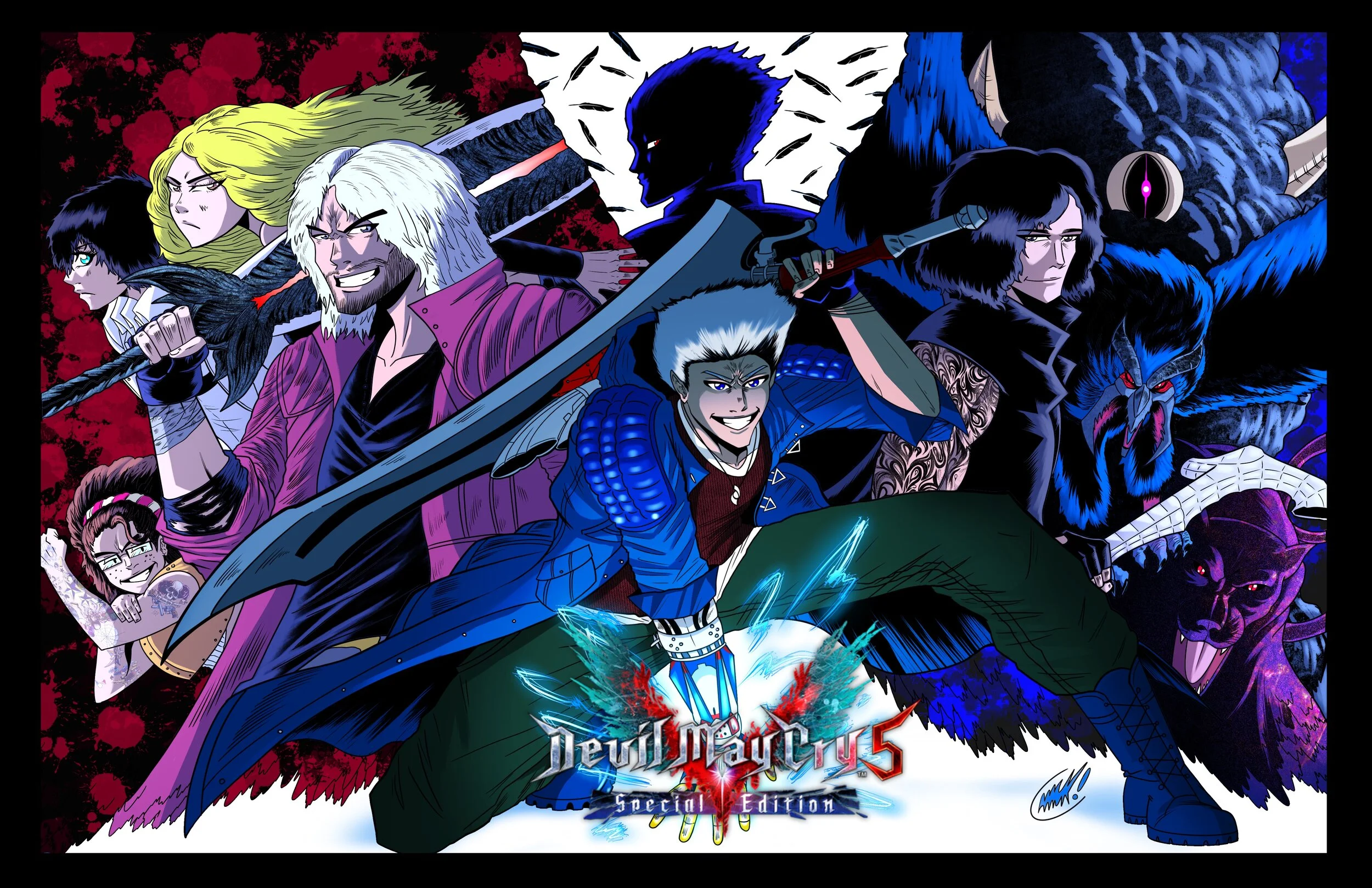 普*.様 Devil May Cry 5 Special Edition アート Devil May Cry 5 Special Edition