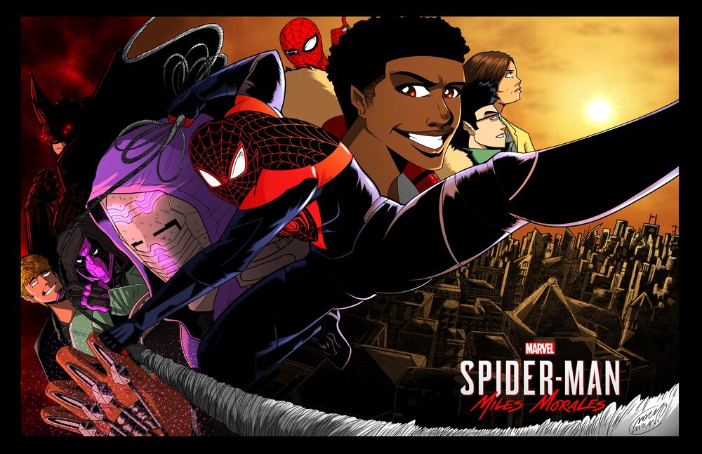 Marvel Spider-Man Miles Morales PS5 — Art of Christian Mack