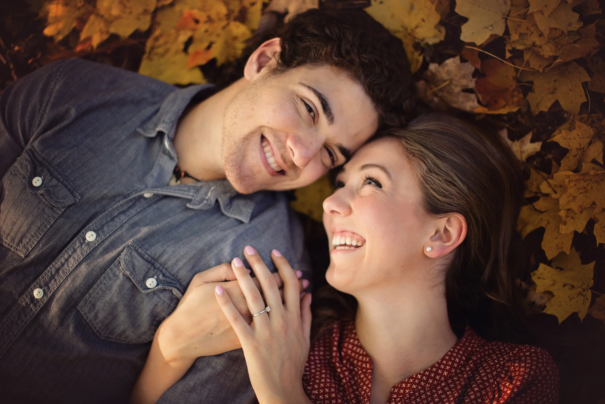 nashville engagement session, percy warner park