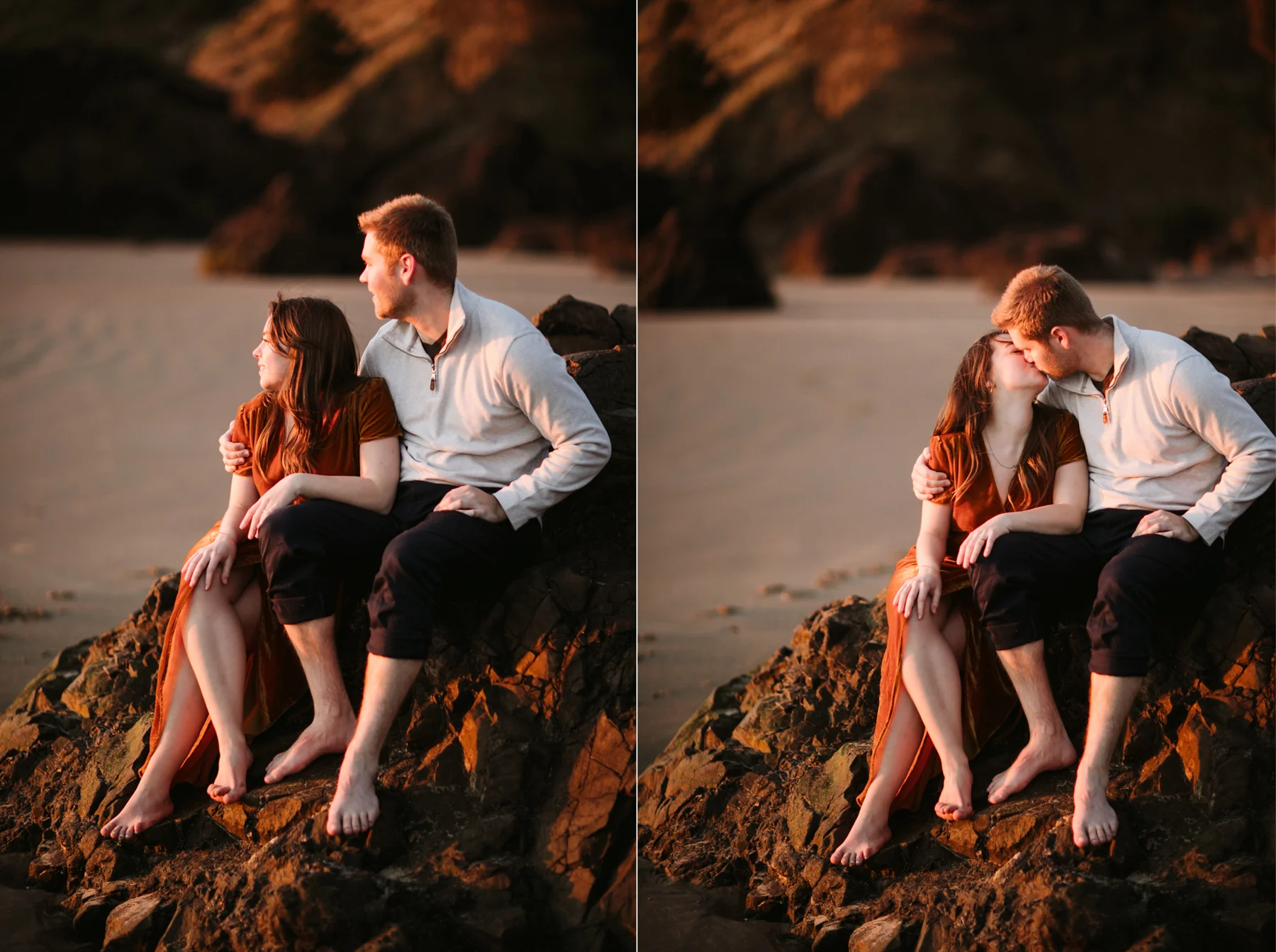 Oregon Coast Engagement - Cannon Beach - Tori & Grayson