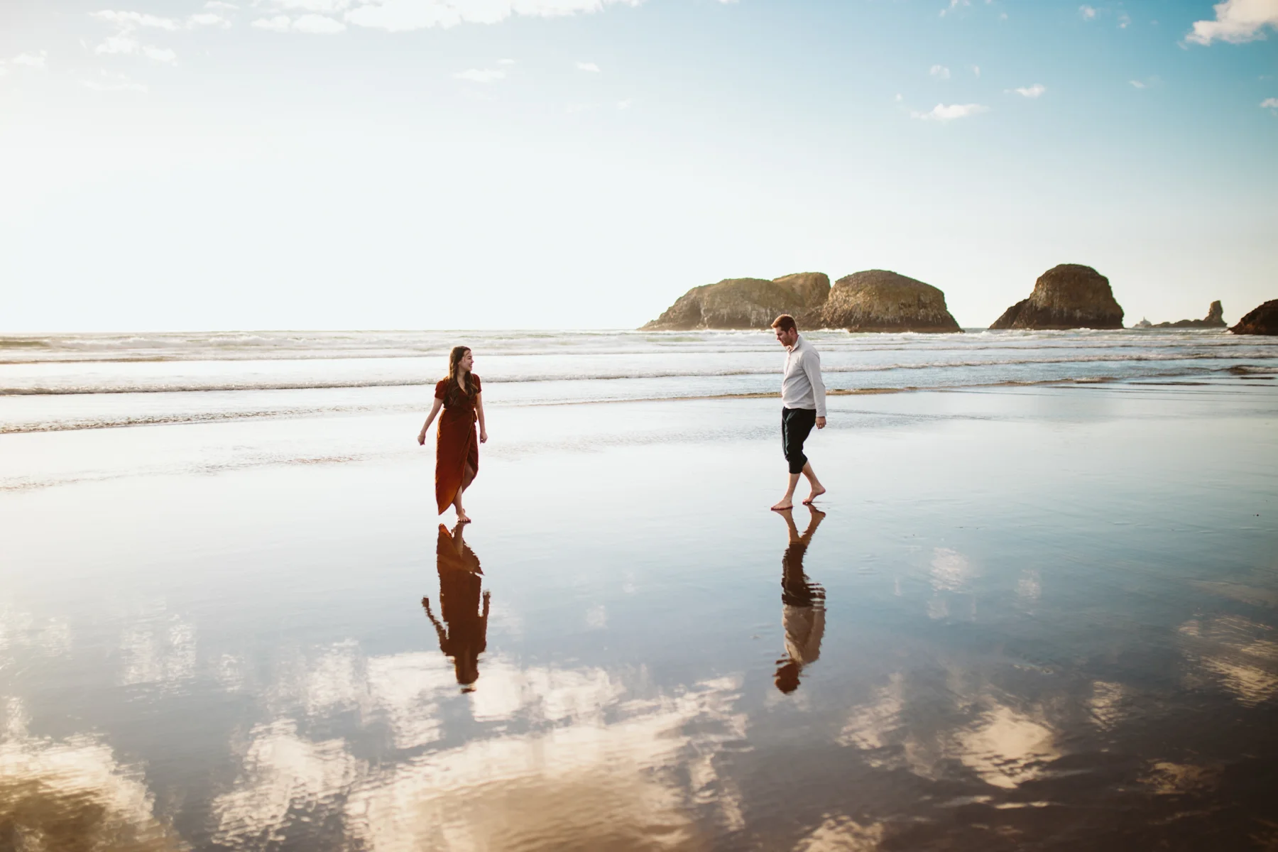 Oregon Coast Engagement - Ecola State Park