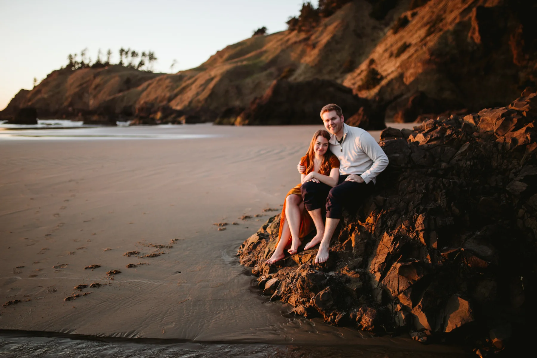 Oregon Coast Engagement - Cannon Beach - Tori & Grayson
