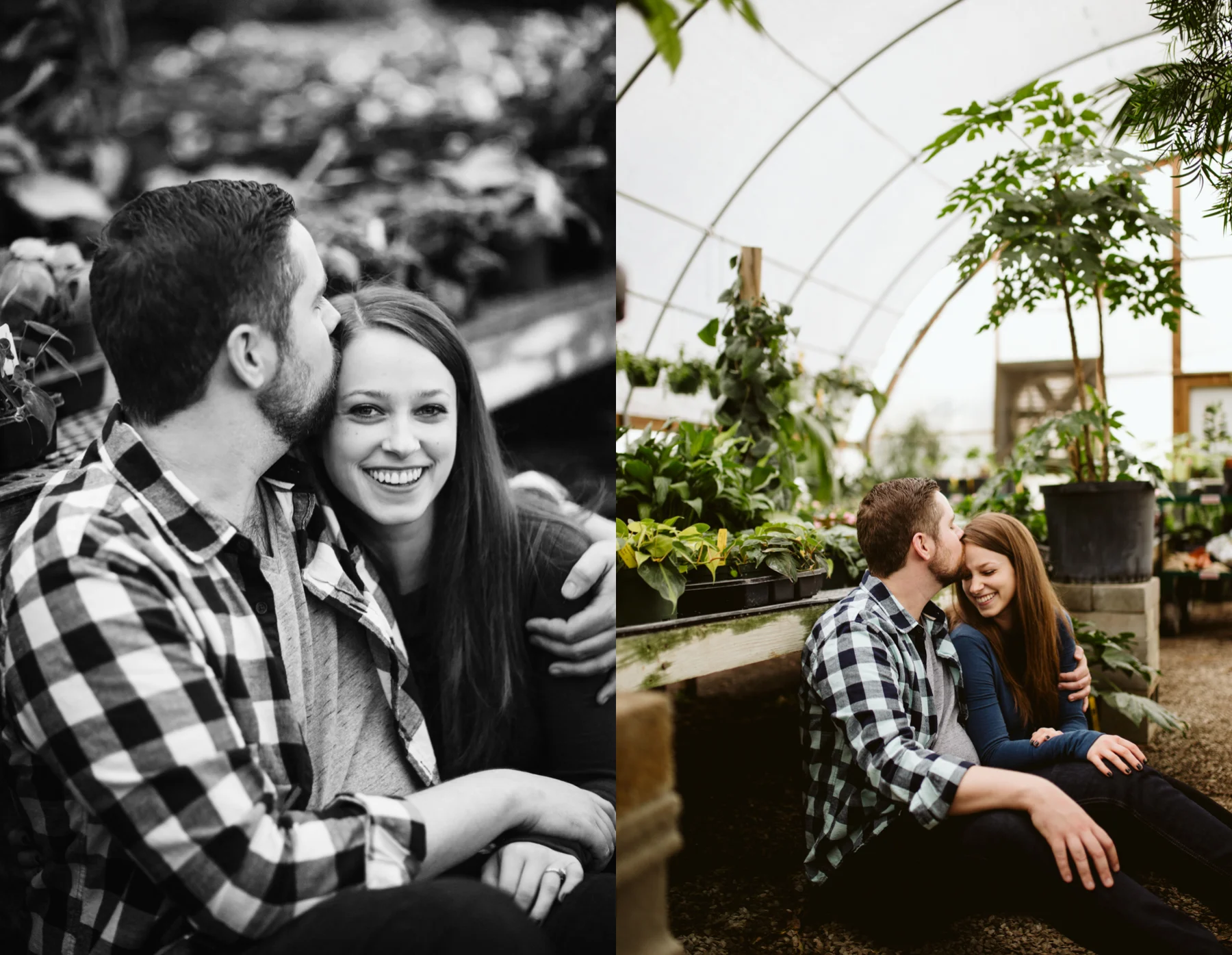 nashville engagement photographer, hewitt garden center