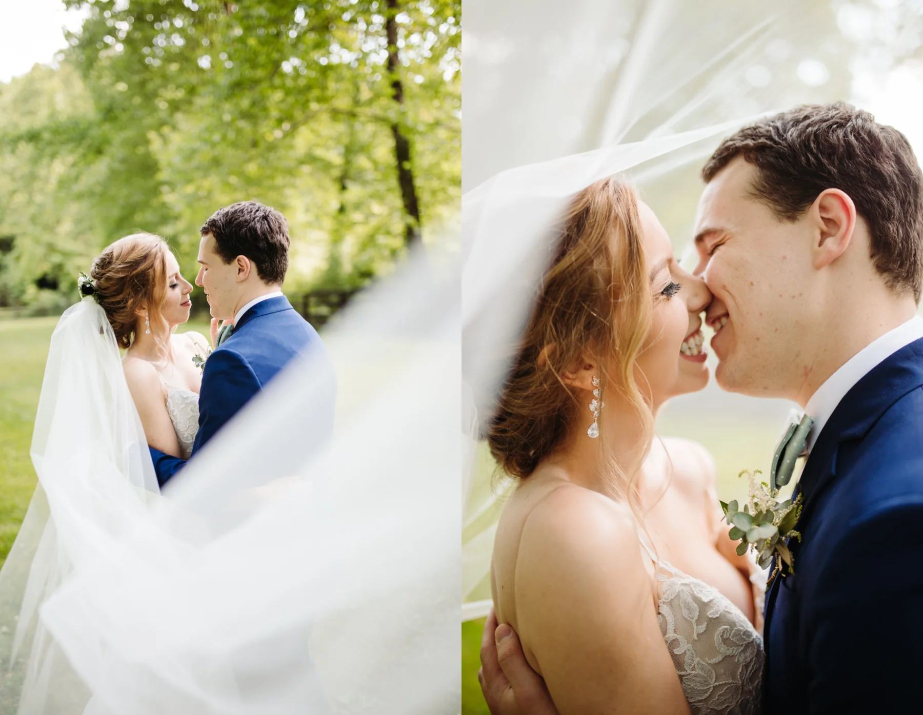 Bride and groom portraits at a stables at strawberry creek wedding in Knoxville, tennessee