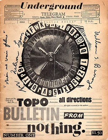 Bulletin from Nothing, 1965, First Issue