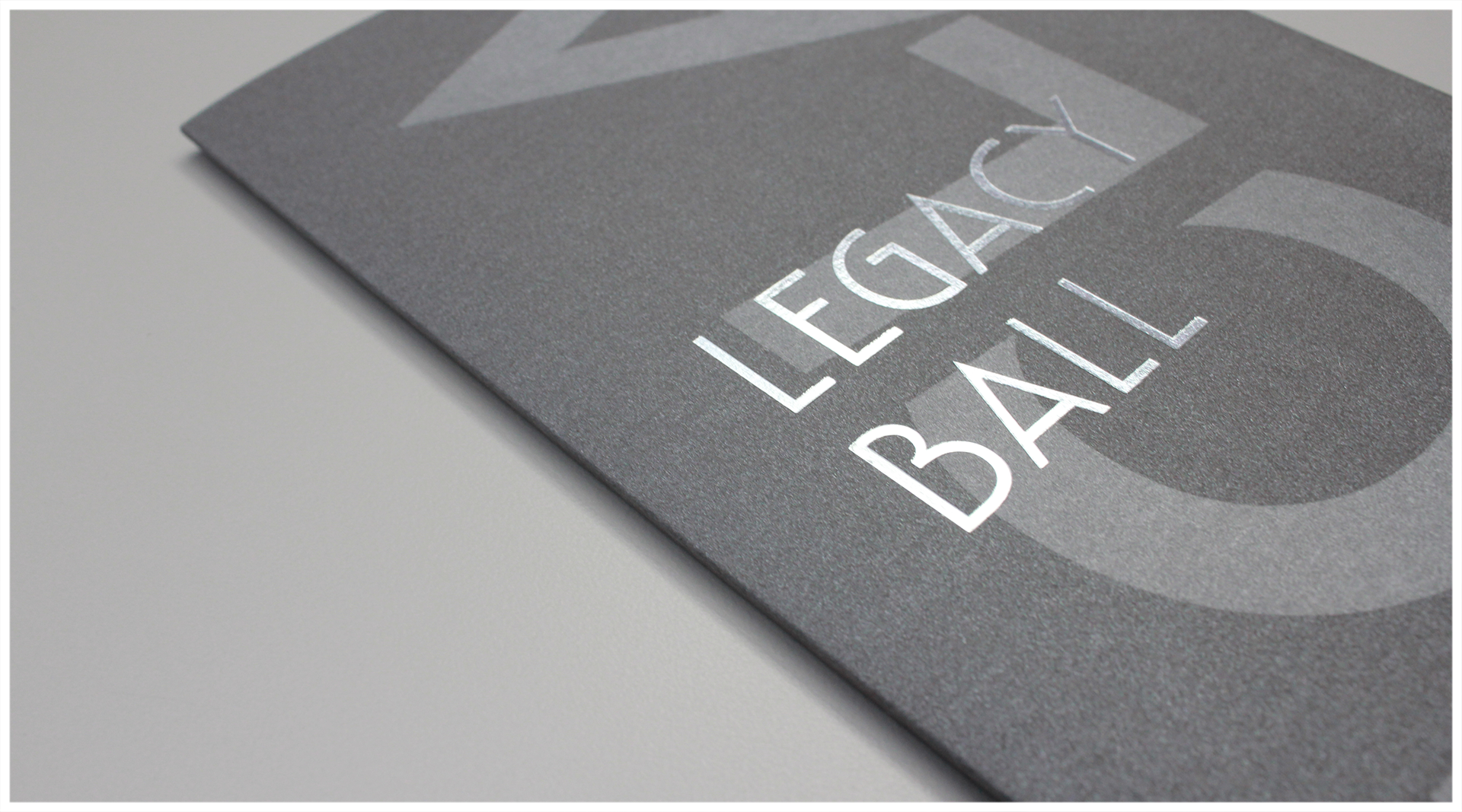 invitation for the UCLA Legacy Ball