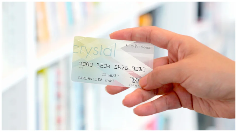 credit card concepts for City National Bank