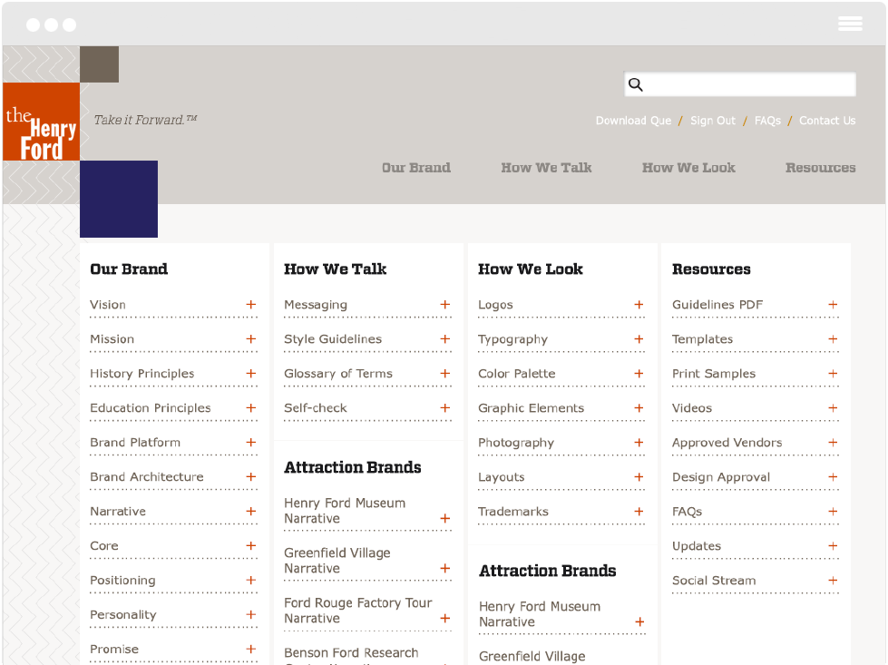  online brand guidelines 