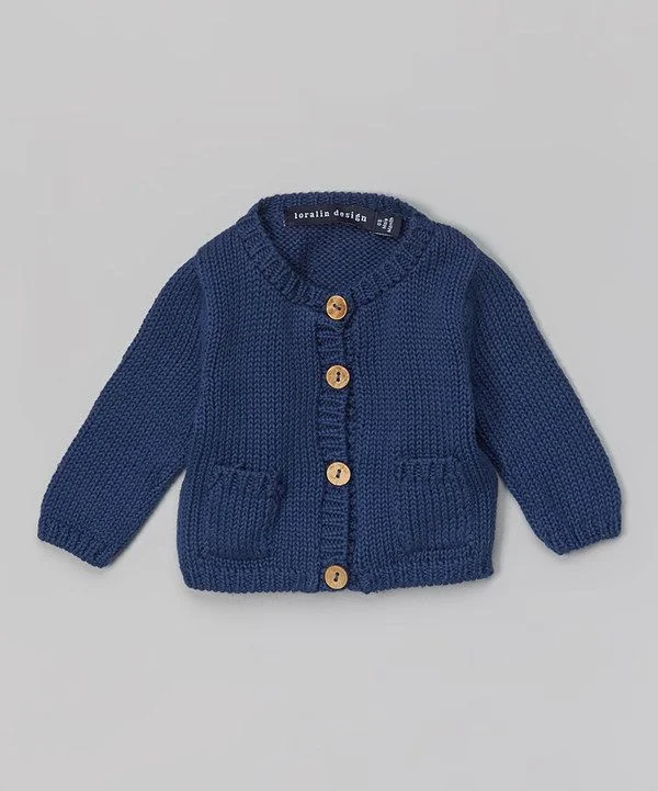 Hand Knitted Organic Cotton Baby Sweater