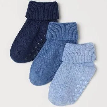 Organic Cotton Cuffed Baby Socks