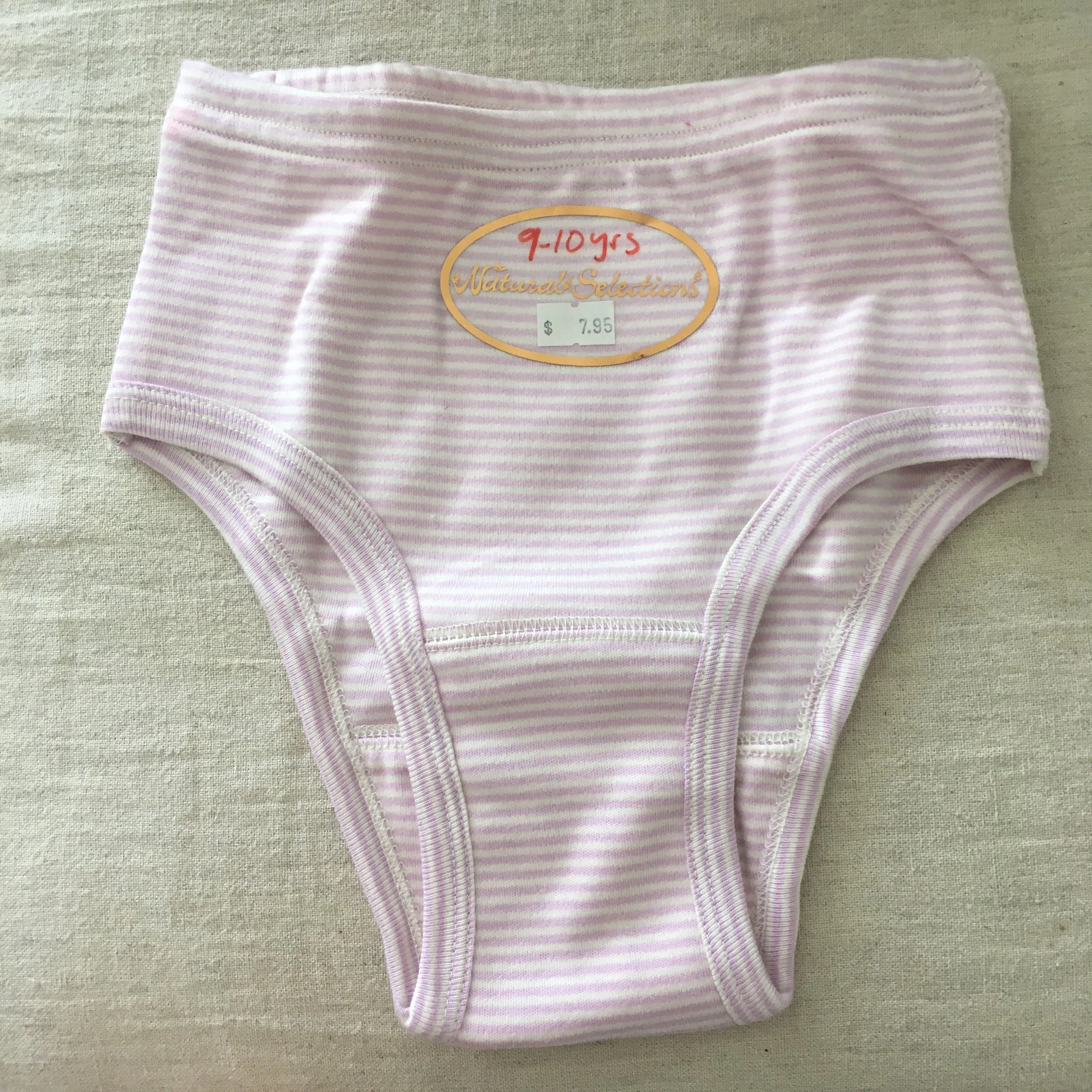 Girl's Organic Cotton Underwear