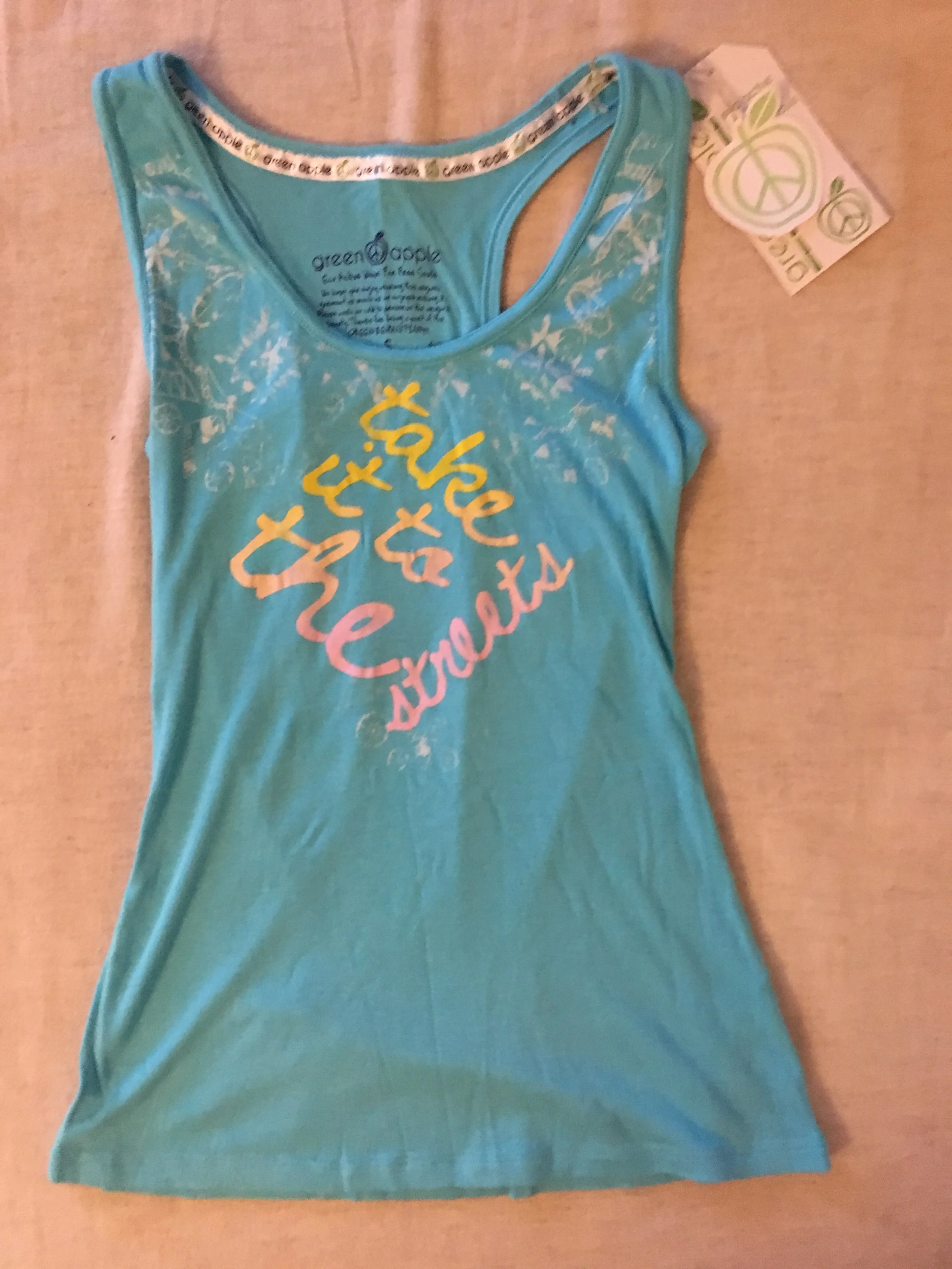 Green Apple "Take it to the Streets" Tank Top