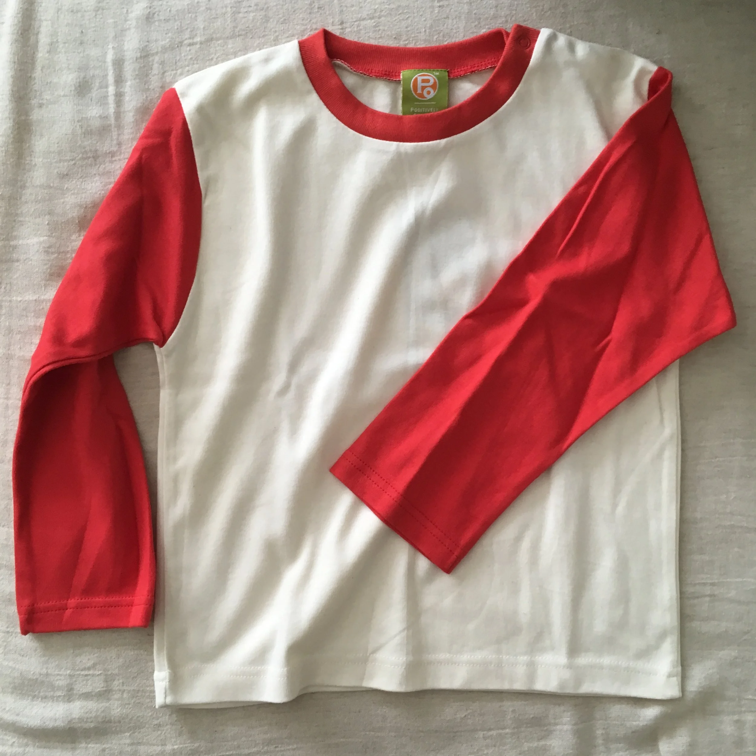 100% Organic Cotton Long Sleeve Shirt