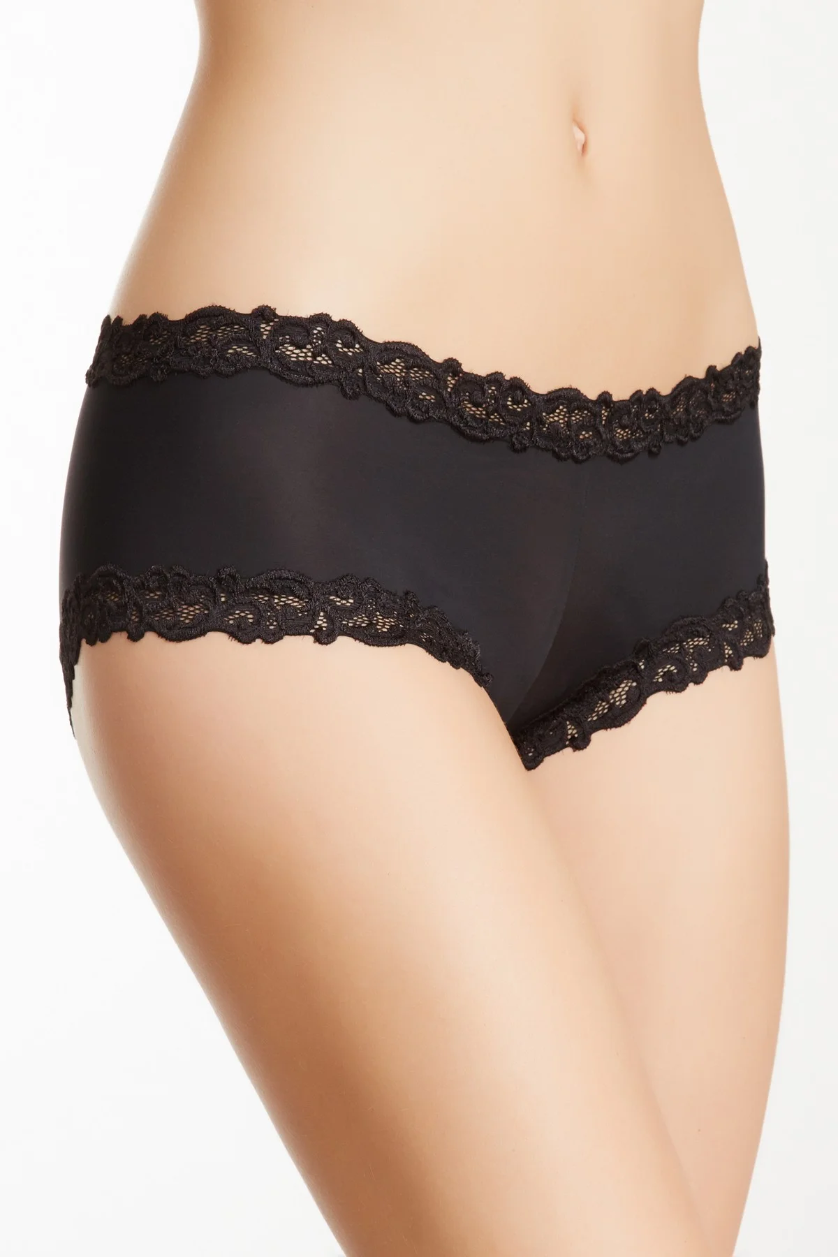 Boy Shorts w/ Lace Trim