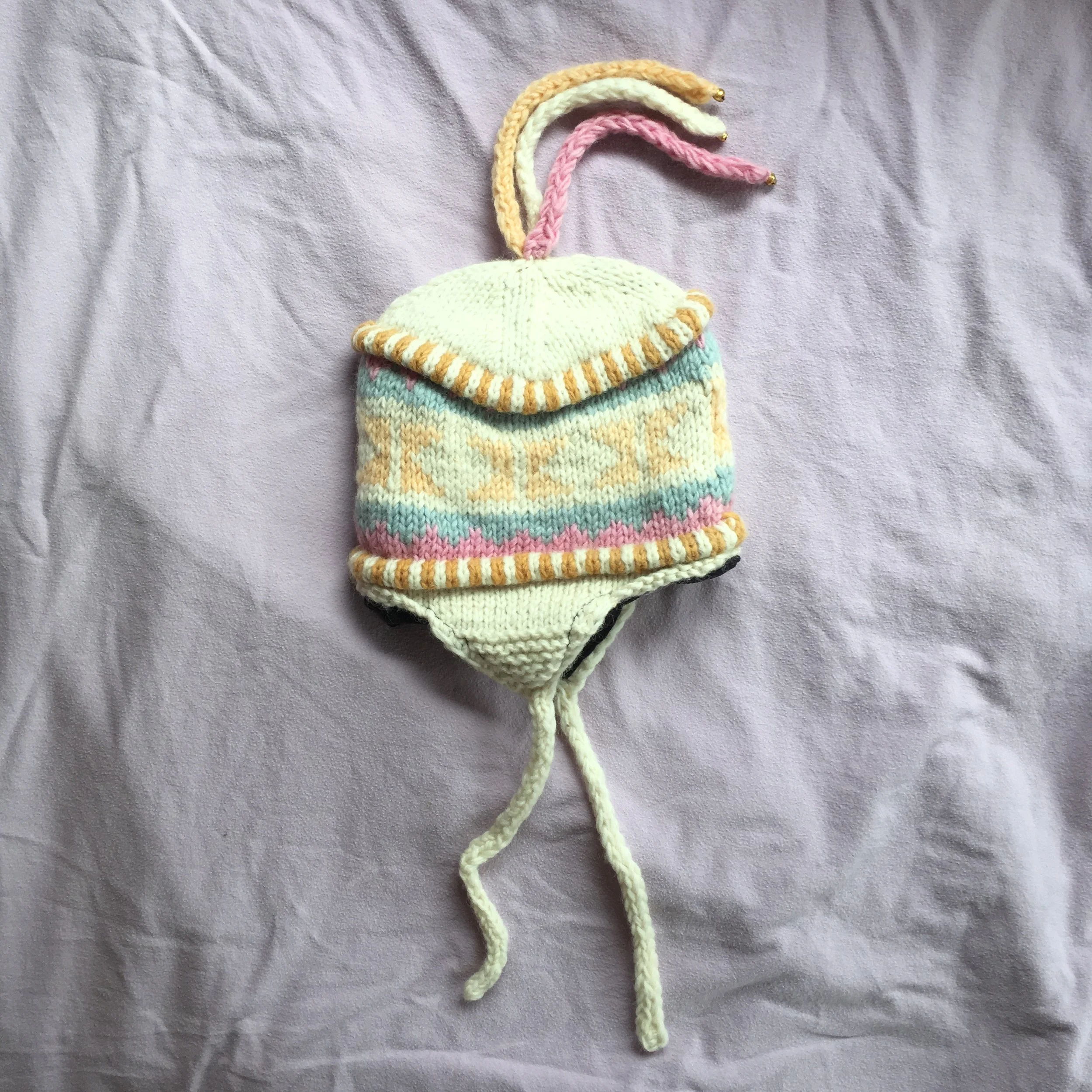 Hand Knitted Wool Hat