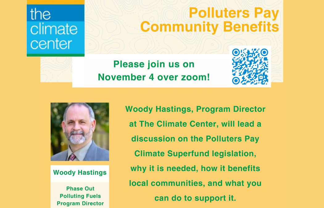 Polluters Pay Community Benefits Zoom Q&amp;A