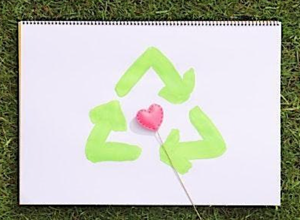 Recycled Art Class at Pomona Wellness Community