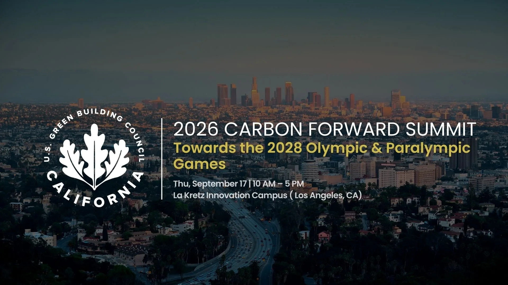 Carbon Forward Summit | USGBC California