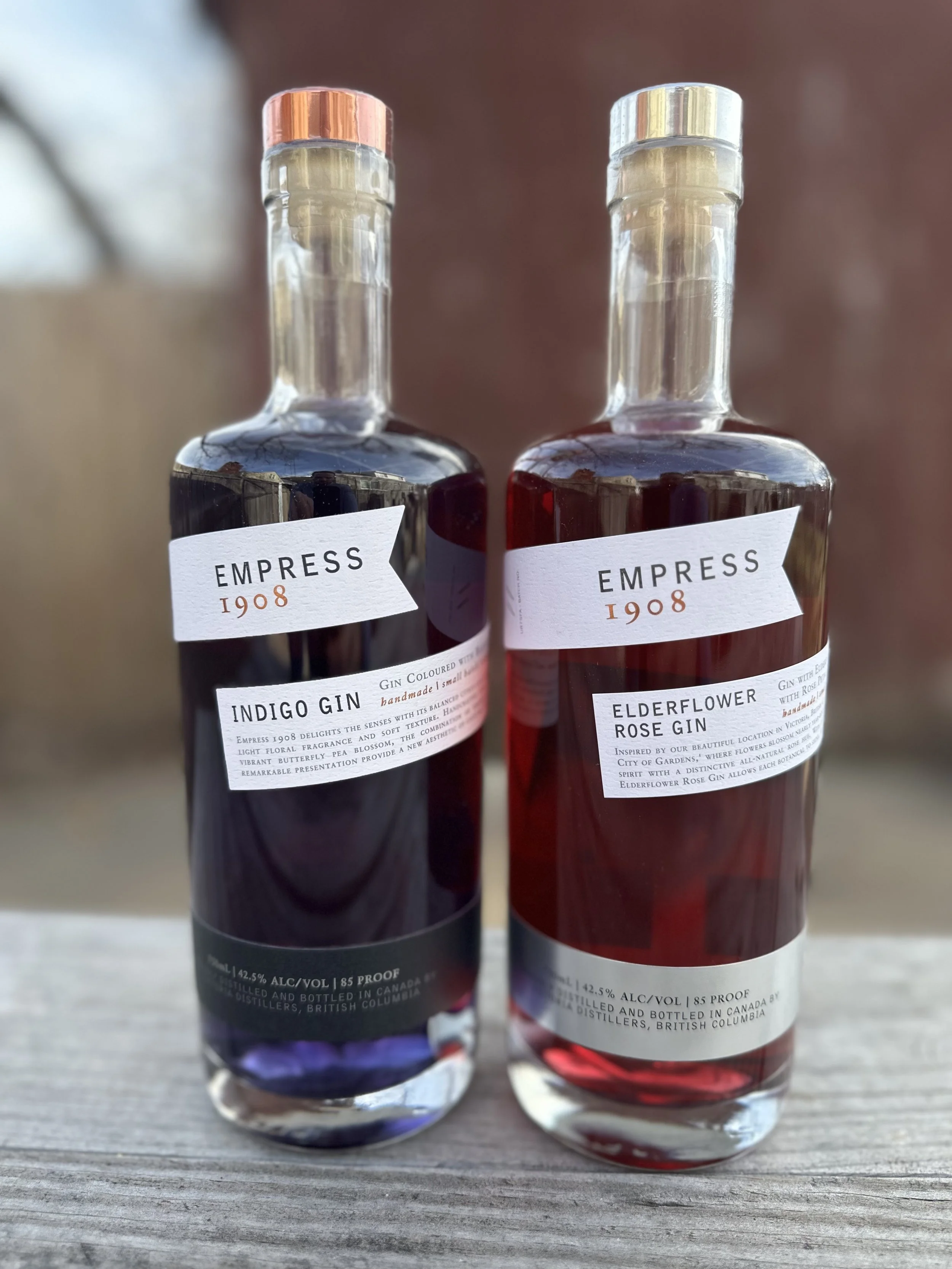 What's the Difference? Empress Indigo Gin vs Empress Elderflower Rose