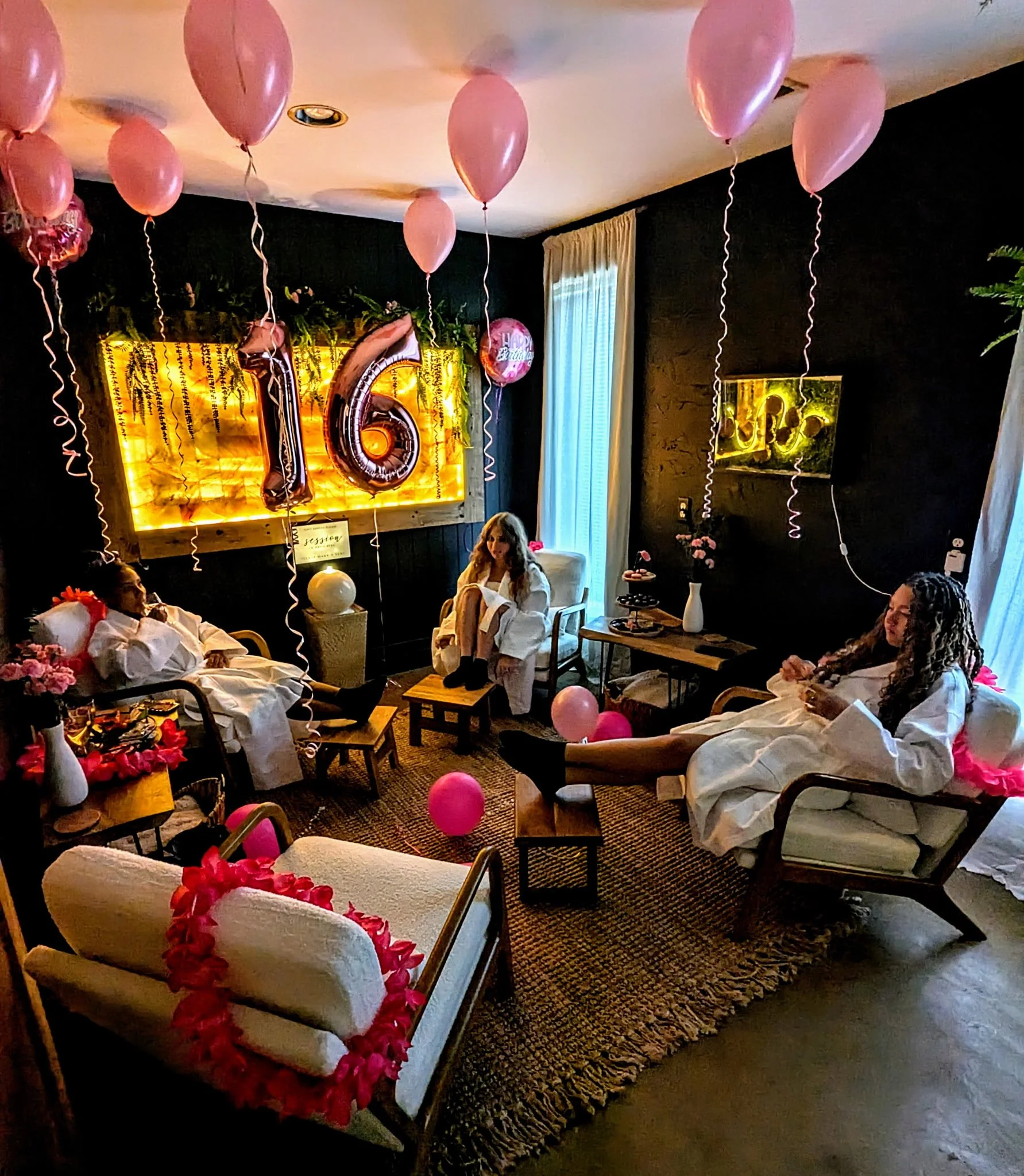 Teen spa parties Asheville