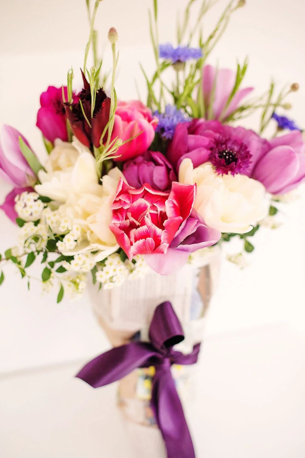 Newspaper Wrapped Bouquet (Pickup Only)
