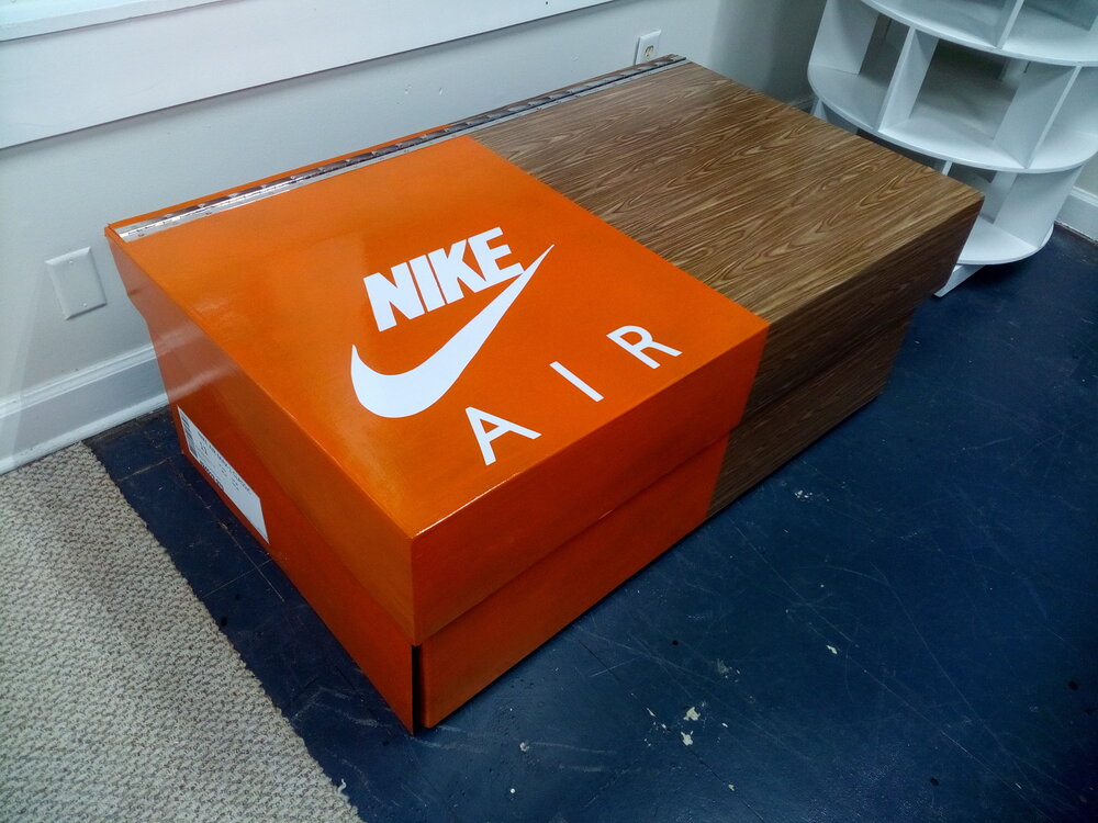 Nike inspired Shoebox / Storage — Sr.