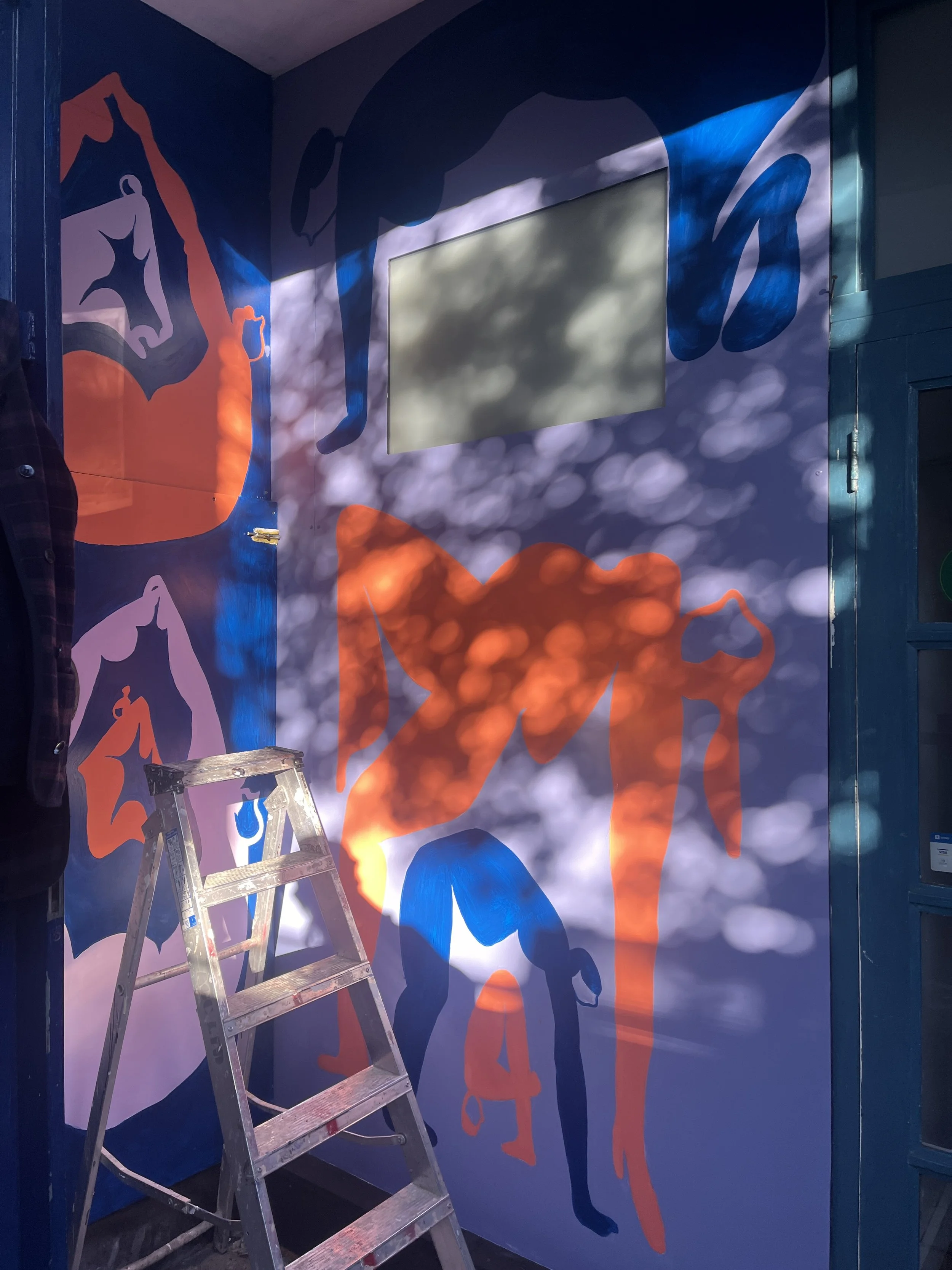 Lost in Yoga Mural 
