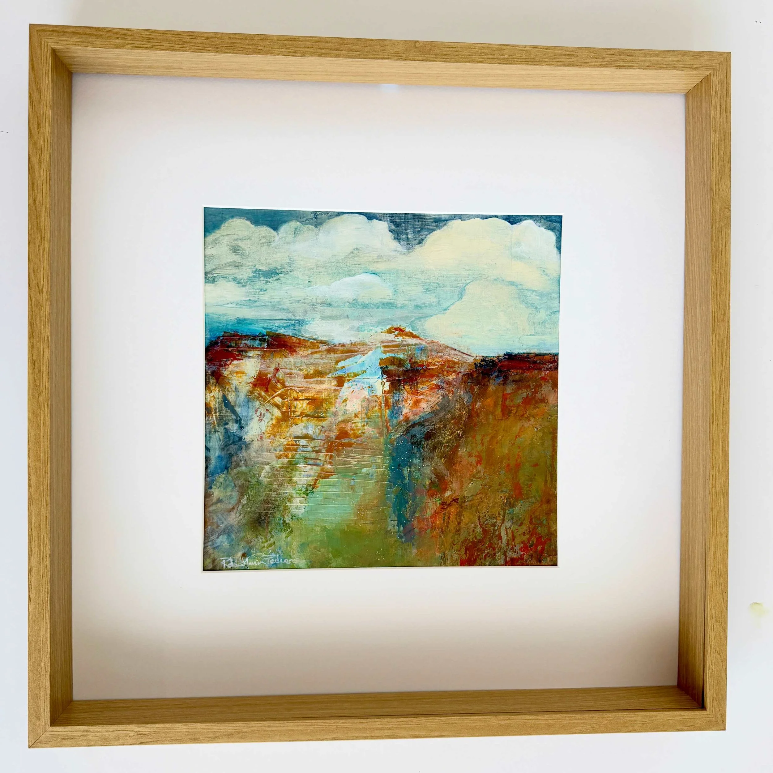 challenge accepted art robin pedrero framed.jpg