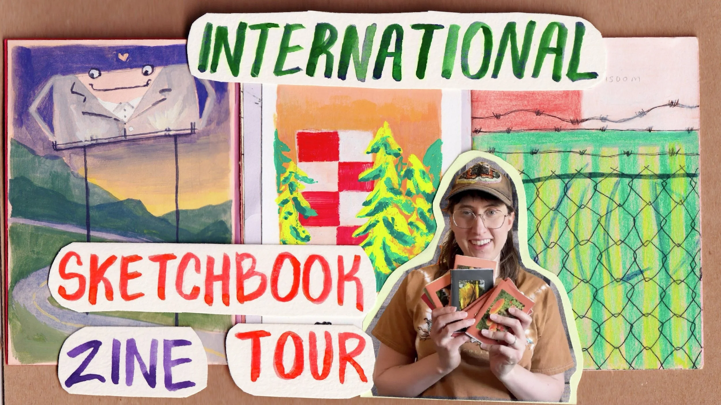 what happens when you trade sketchbooks with community?